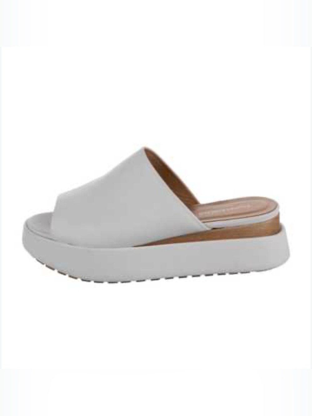 Paloma White Litza Platform Sandal